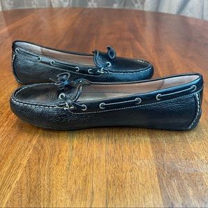 Abeo BioSystem Marilee Black Leather Loafers Moccasin Size Women's 8.5